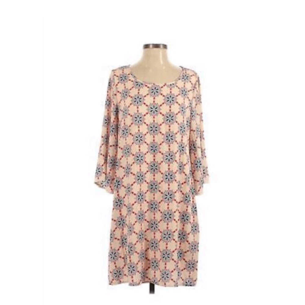 Peach Love Women Pink Casual Dress S